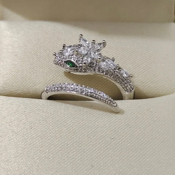 Bvlgari Snake Shadow Ring - Picture 2 of 7